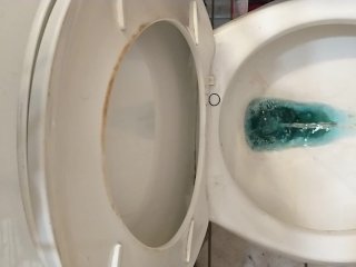 Long piss after holding