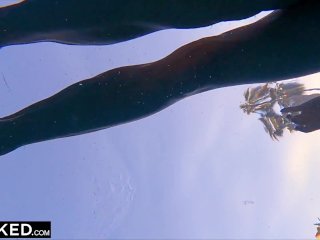 BLACKED Sexy Blondes Elsa Jean & Ivy Wolfe share huge BBC screenshot number 1