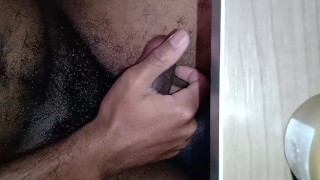 Jerking off at a zoom call