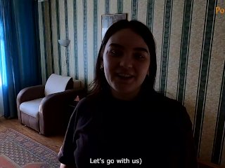 Девушка испортила оргазм в российском отеле. (минет, удары яиц)