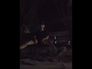 This summer night I was set up for a walk