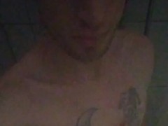 Messing around in the shower 