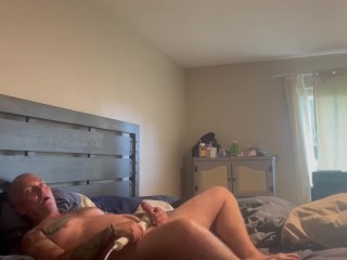 Morning Orgasm with wand