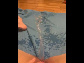 wet, pussy play, pissen, vertical video