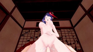 Impact 3D Hentai Part 7 9 Kujou Sara Genshin