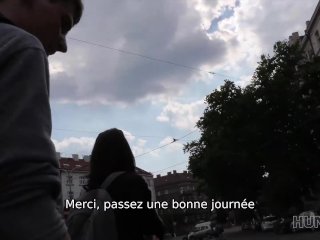 HUNT4K Un pauvre garçon pour de l'argent est de regarder la liaison de GF avec un chasseur