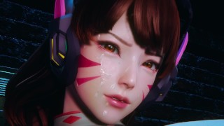 Futa D Va And Ashe Have Hot Sex In Overwatch