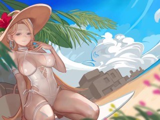 Isekai Quest - Parte 1 Garota Sexy Na Praia Relaxando Por HentaiSexScenes