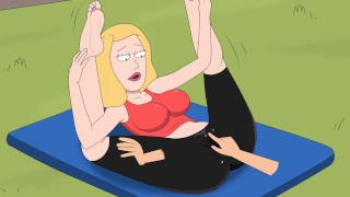 Part 37 Of A Way Back Home Features A Sexual Scene Where Beth Engages In Yoga Masturbation
