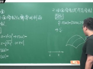 #無碼 #大學 #難難 #流出｜張旭微積分2020版(下)｜向量微積分｜重點十一：曲面｜觀念講解｜數學老師張旭