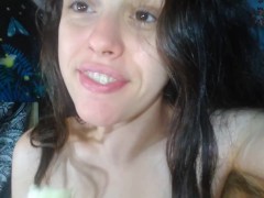 ANUS FOOD FARTS BANANA PinkMoonLust BOOGER TASTING Horny Silly Cute Hairy Fetishist Eats Breakfast