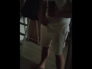 Preview 1 of Russian young guy jerking off in front of the mirror