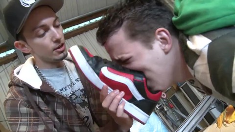 German Skater Boys in 3some fun with sniffing spitting and fucking
