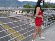 Preview 3 of Horny girl in public