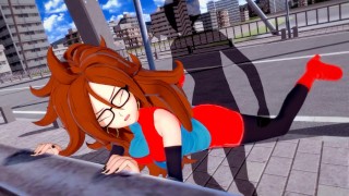 HENTAI 3D ANDROID 21 HUMAN FORM