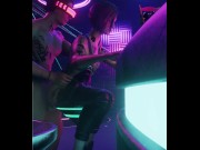 Preview 1 of Judy gets fucked publicly at a Nightclub | CyberPunk 2077 | 60fps