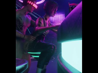 Judy gets fucked publicly at a Nightclub  CyberPunk 2077  60fps