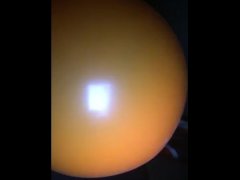 Dark Room Balloon Play