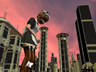 giantess growth, breast expansion, kink, maid