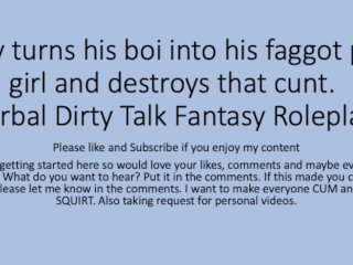 fetish, roleplay, exclusive, solo male dirty talk