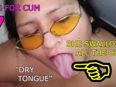 Tits for cum 7 Dry tongue