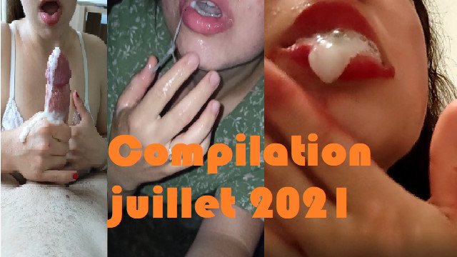 Compilation d'éjaculation de juillet 2021