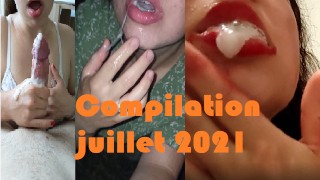 Juli 2021 Cumshot Compilation