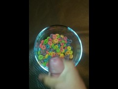 Making cereal with SPECIAL milk for girlfriend-Tokinstroker1
