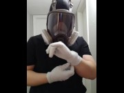 Preview 6 of Cum on my gas mask