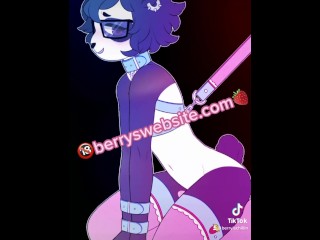 🖤femboy 毛茸茸的 ASMR：嘴巴的声音和轻柔的🐼✨呻吟