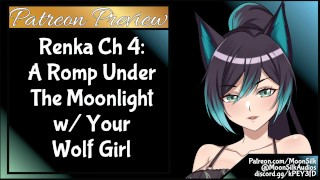 Renka 4 Having Fun With Your Wolf Girl In The Moonlight