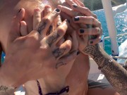 Preview 1 of Public Fucking in a boat with Voyeur - Dread Hot