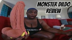 Ebony masturbation