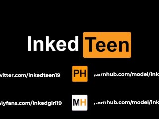 Entrenamiento PROFUNDO a mi CULO con un ENORME DILDO  INKEDTEEN