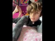 Preview 6 of Femboy cutie smiles and teases with his feet