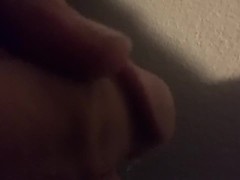 DADDYREVAN pissing secret pee 2 naughty side of wall next to bed BIG DICK 