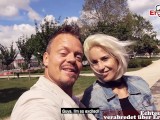 BUDAPEST PICK UP - German tourist meet and fuck blonde slut at real Sexdate