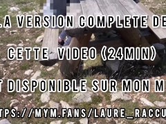 Laure Raccuzo - Je me fais Sodomisée en foret par un inconnu !!!
