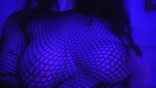 Goth Boobs in a fishnet top | Lady Ligeia