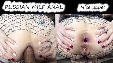 Анальный секс с красивой милфой