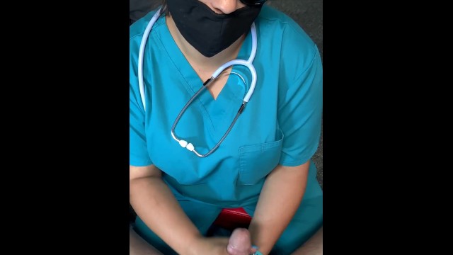 Sperm Bank Nurse in Seattle Helps Patient get Sample!!! REAL Nurse is Bored.