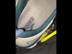 Smelly Gym socks and feet after working out