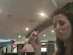 Helena Eating 2 - Public Restaurant Lounge