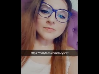 teen glasses, fetish, redhead, long hair fetish, fuck me daddy, glasses fetish, tease, small tits, petite, sugar daddy, kink, vertical video, solo female, red head, big eyes, verified amateurs, no nude teen, brunette teen, no nude tease, Cute Face Teen, makeup, babe