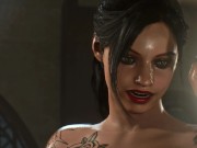 Preview 5 of Resident Evil 2, Claire Prison Break with tattoo, Mod Showcase