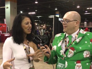 Kelli Richards with Jiggy jaguar Exxxotica Expo 2021_Chicago Il