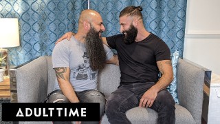 Transgender Man Trip Richards Enjoys His Bear Partner's Enormous Cock
