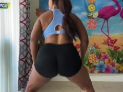 Naughty girl twerking home alone | Gata official Twerk | Dominican