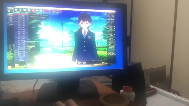 【エロゲーコイカツ！】性格電波のショートカット爆乳のおっぱい揉みまくりH！(アニメ3DCG動画)[Hentai Game Koikatsu! Anime 3DCG Video] Porn Video