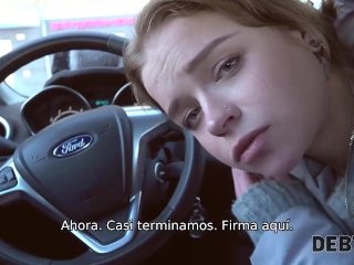 DEBT4k Joven deudor con cara linda piensa_que el sexo es mejor_que la pena